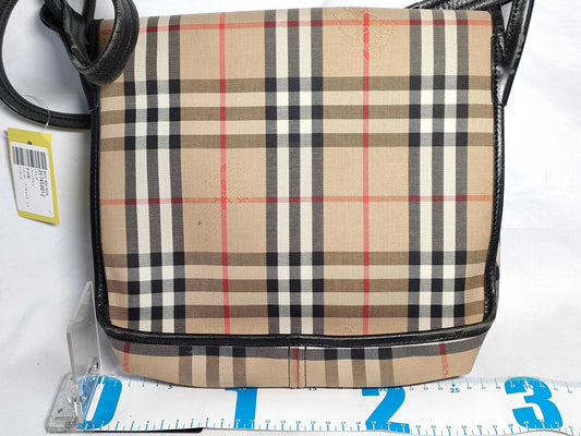 BURBERRY Nova Check Shadow Horse Shoulder Bag