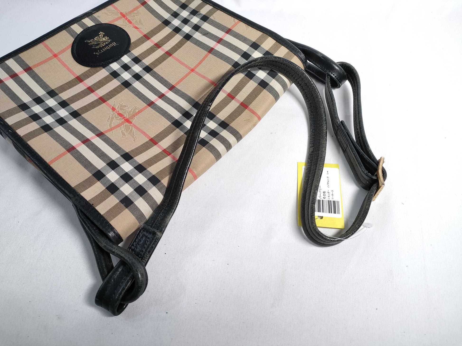BURBERRY Nova Check Shadow Horse Shoulder Bag