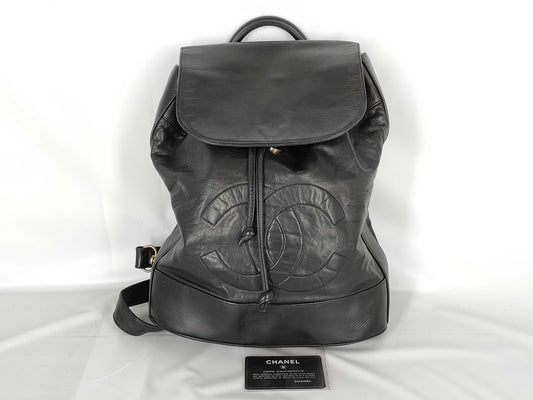 CHANEL Drawstring One-Shoulder Bag Backpack