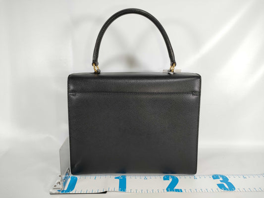 CELINE Leather Shoulder Handbag