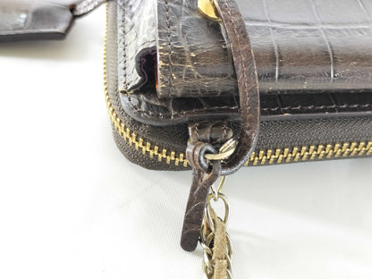 ADMJ Croco Chain Shoulder Bag Shoulder Bag