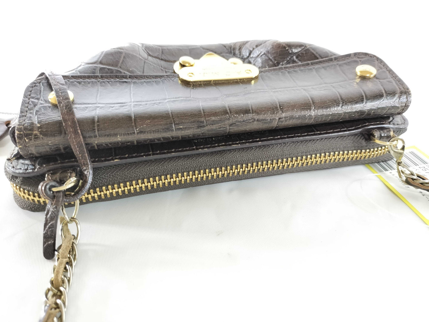 ADMJ Croco Chain Shoulder Bag Shoulder Bag