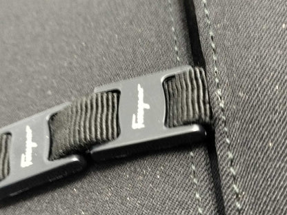 Salvatore Ferragamo Chain Nylon Shoulder Bag