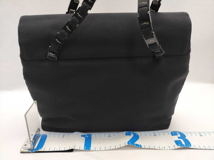 Salvatore Ferragamo Chain Nylon Shoulder Bag