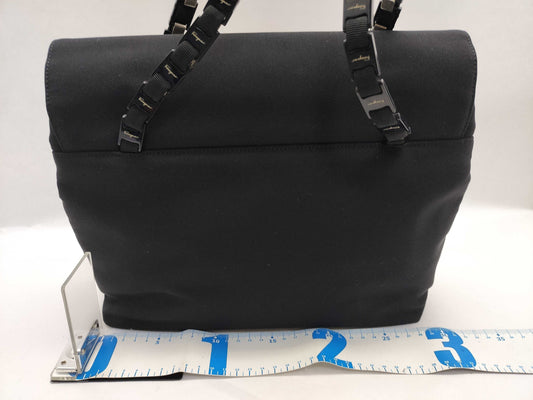 Salvatore Ferragamo Chain Nylon Shoulder Bag