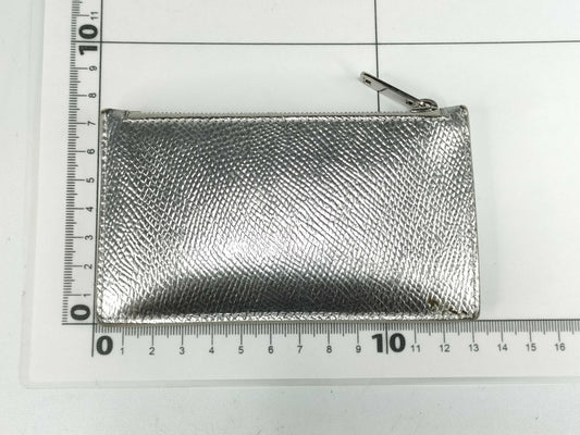 CELINE Card Case Silver Card Case, Pass Case, Business Card Case