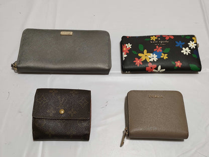LOUIS VUITTON Monogram Double Hook/Kate Spade/FURLA Wallet Set