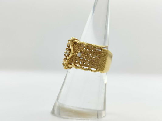 D0.30ct K18 8.3g Ring 