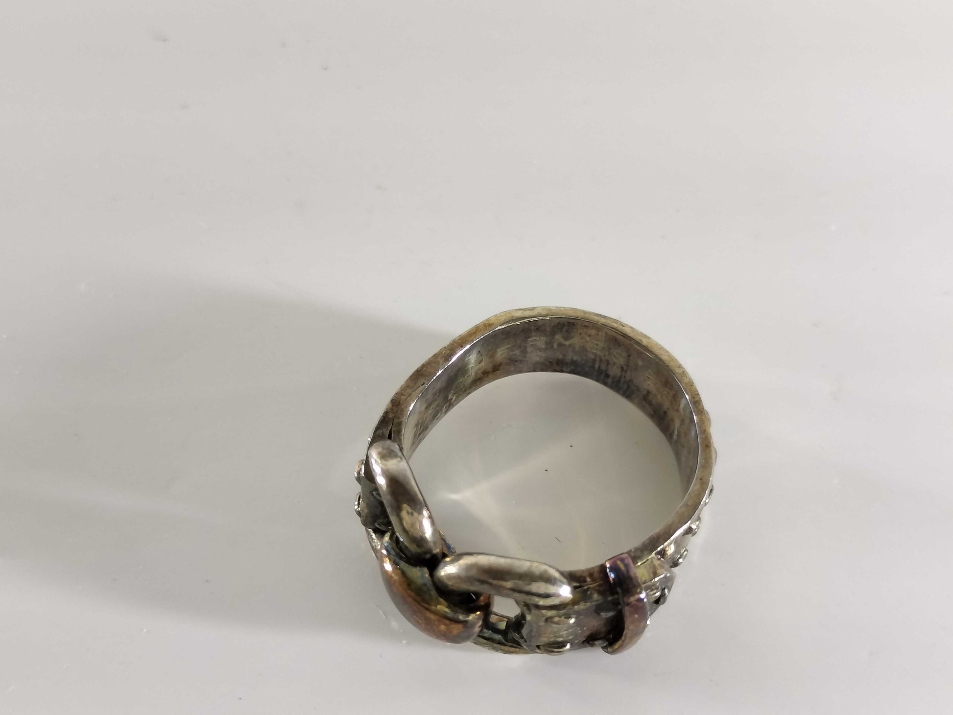 HERMES Belt Ring Vintage SV925 7.6g Ring