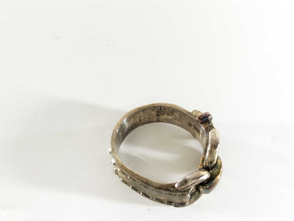 HERMES Belt Ring Vintage SV925 7.6g Ring