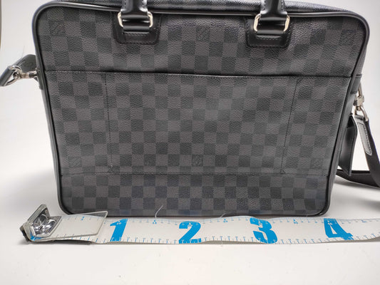 LOUIS VUITTON Damier Graphite Ikar N23253 Shoulder Bag