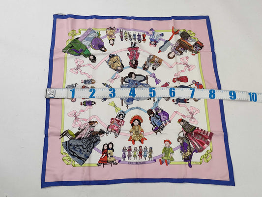 HERMES Carre HELLO DOLLY Scarf