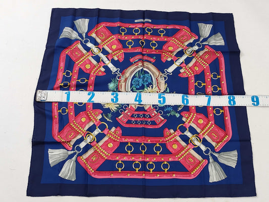 HERMES Carre aux champs scarf