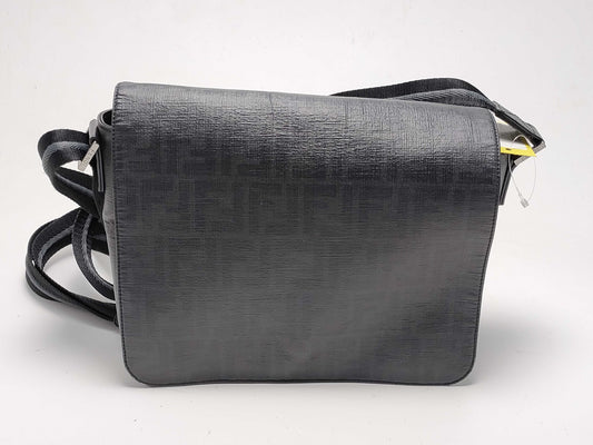 FENDI Zucca pattern shoulder bag messenger PVC shoulder bag