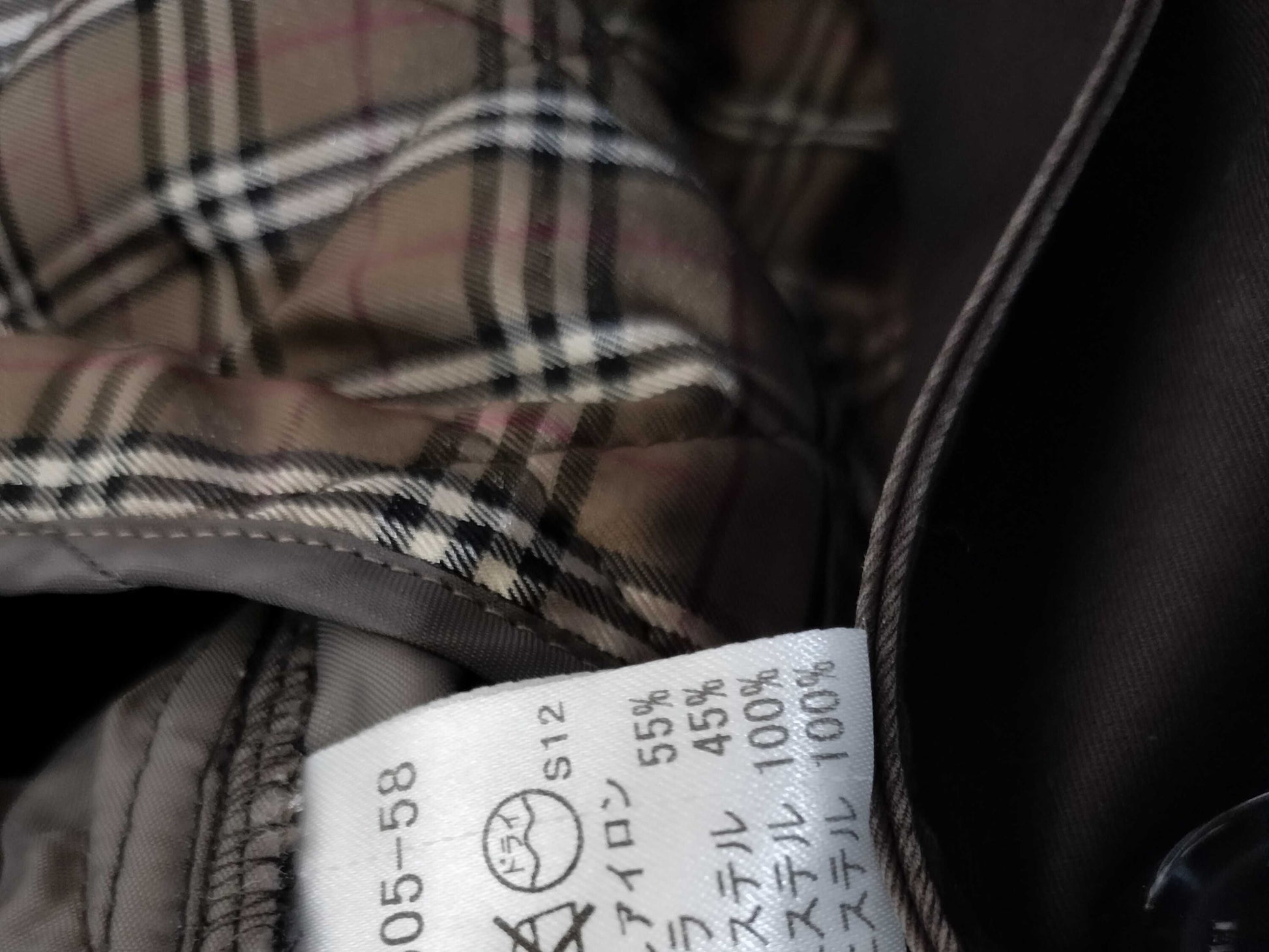 BURBERRY BLACK LABEL BLACK LABEL LINER COAT COAT