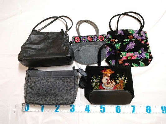COACH Signature Leather Handbags 
