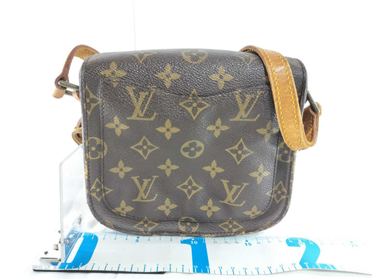 LOUIS VUITTON Monogram Mini Saint-Cloud Shoulder Bag