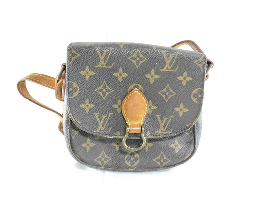 LOUIS VUITTON Monogram Mini Saint-Cloud Shoulder Bag