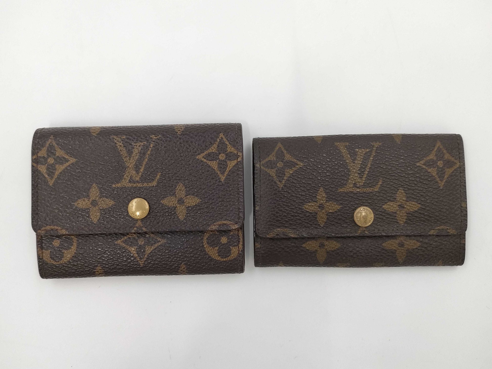 (10463_0023) LOUIS VUITTON Monogram Coin Case/Key Case*2 Wallet