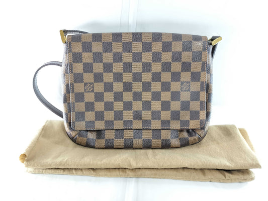 LOUIS VUITTON Damier Musette Tango Shoulder Bag