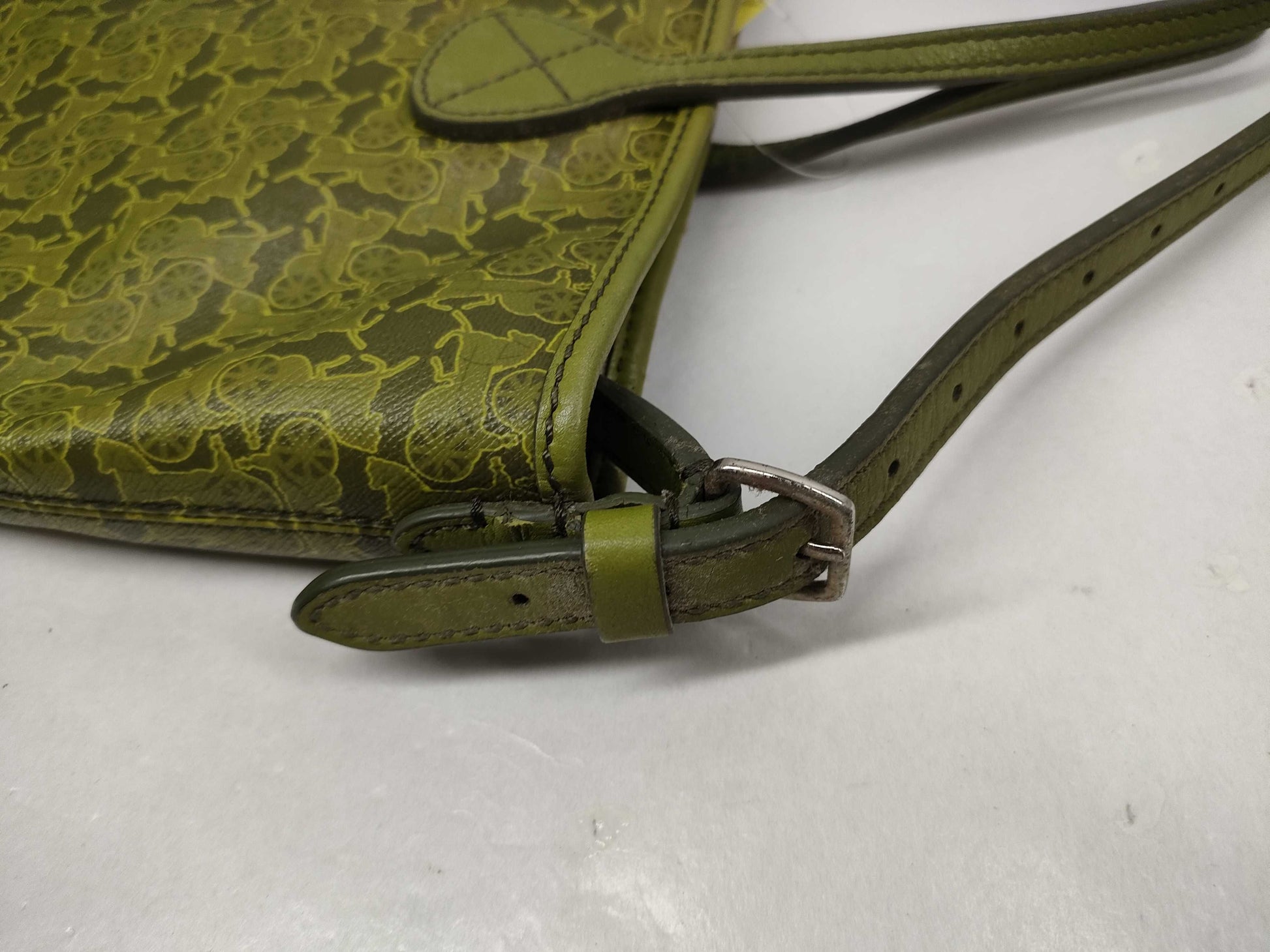 CELINE PVC 2-way tote handbag