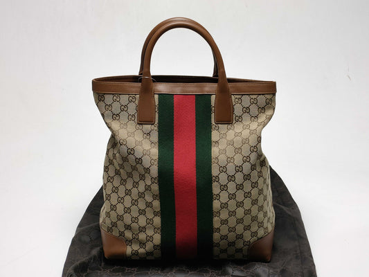 GUCCI GG Canvas 2058 002 5100 Tote Bag