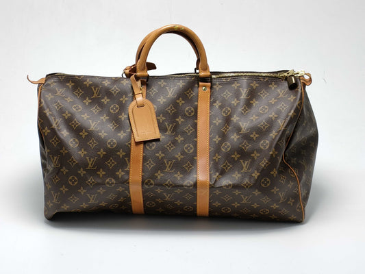 LOUIS VUITTON Monogram M41424 Keepall 55 MI0941 Boston Bag