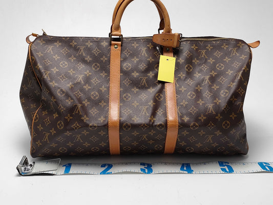 LOUIS VUITTON Monogram M41424 Keepall 55 MI0941 Boston Bag