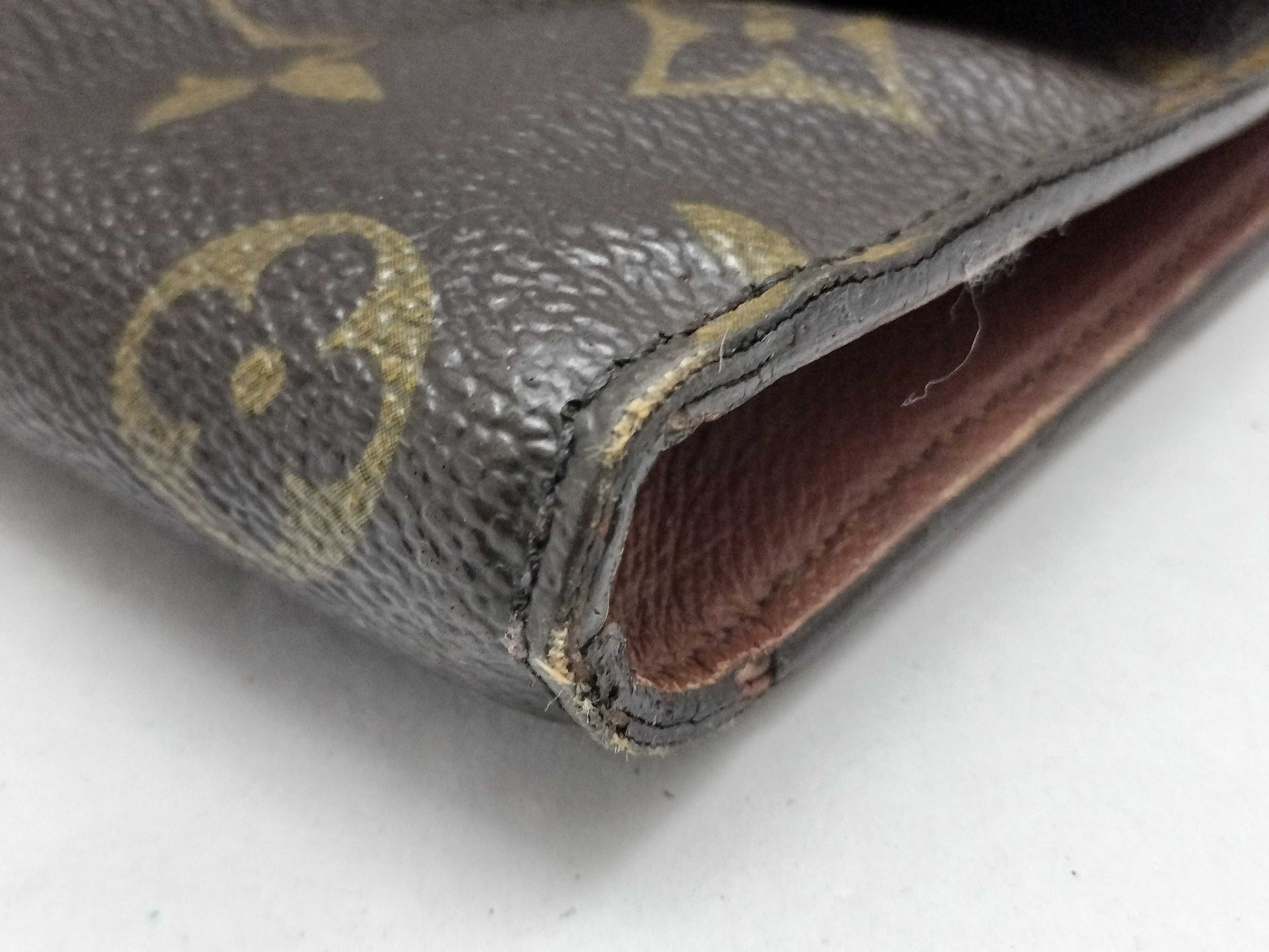 LOUIS VUITTON Monogram Porto Envelope M51801 Clutch Bag