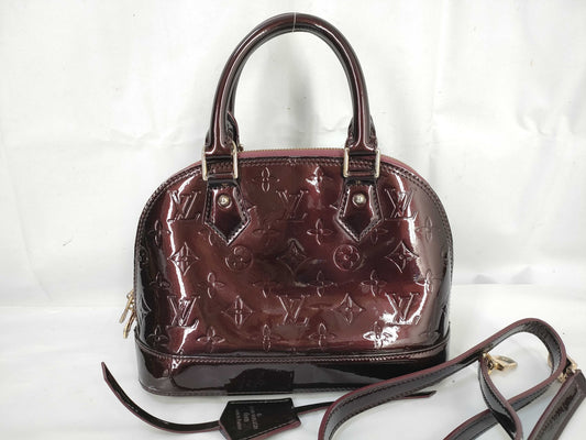 LOUIS VUITTON Vernis Alma PM Handbag