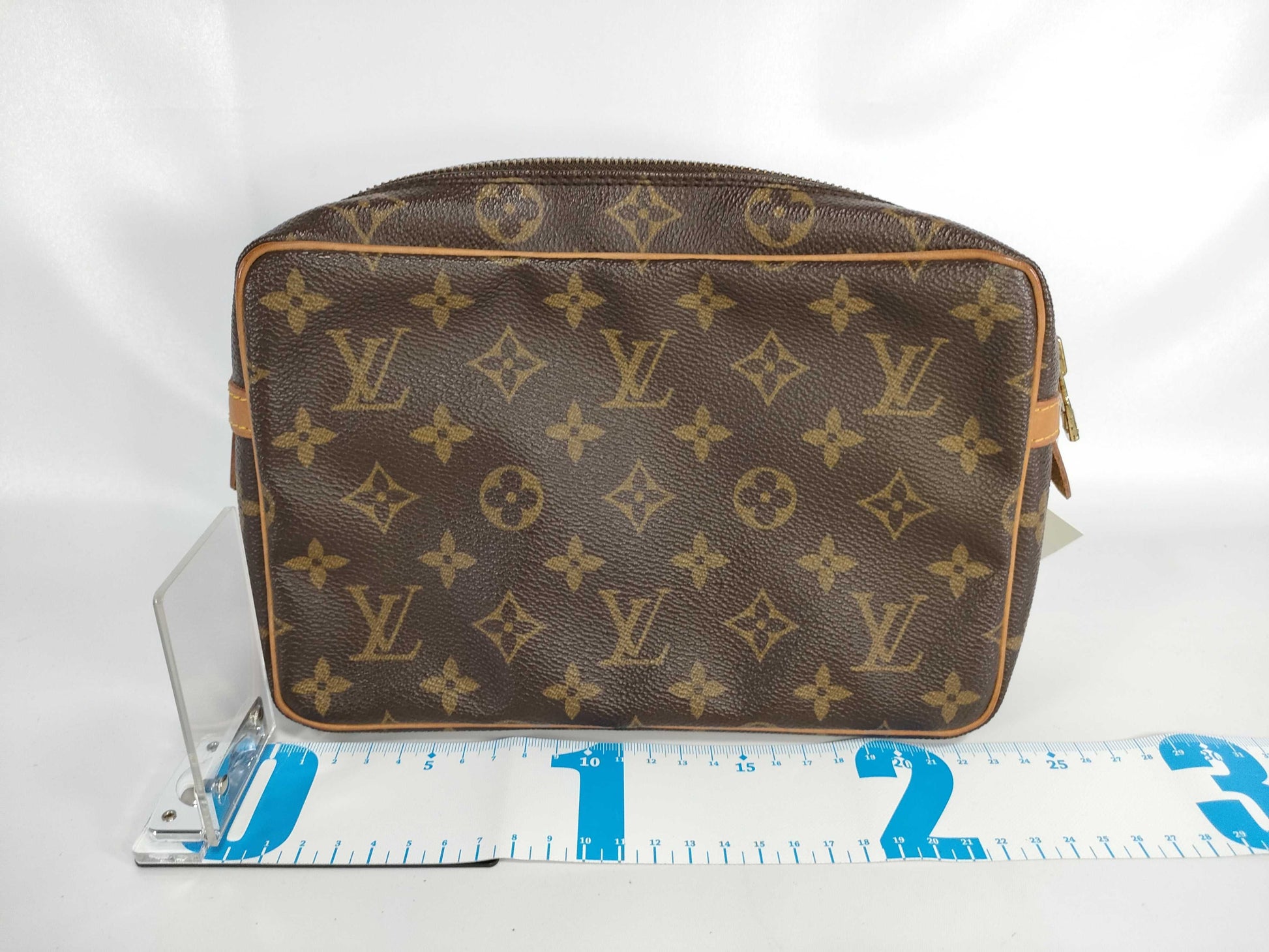 LOUIS VUITTON Monogram Compiègne 864SL Pouch