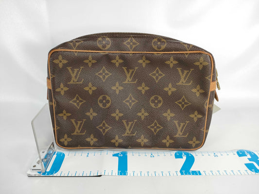 LOUIS VUITTON Monogram Compiègne 864SL Pouch