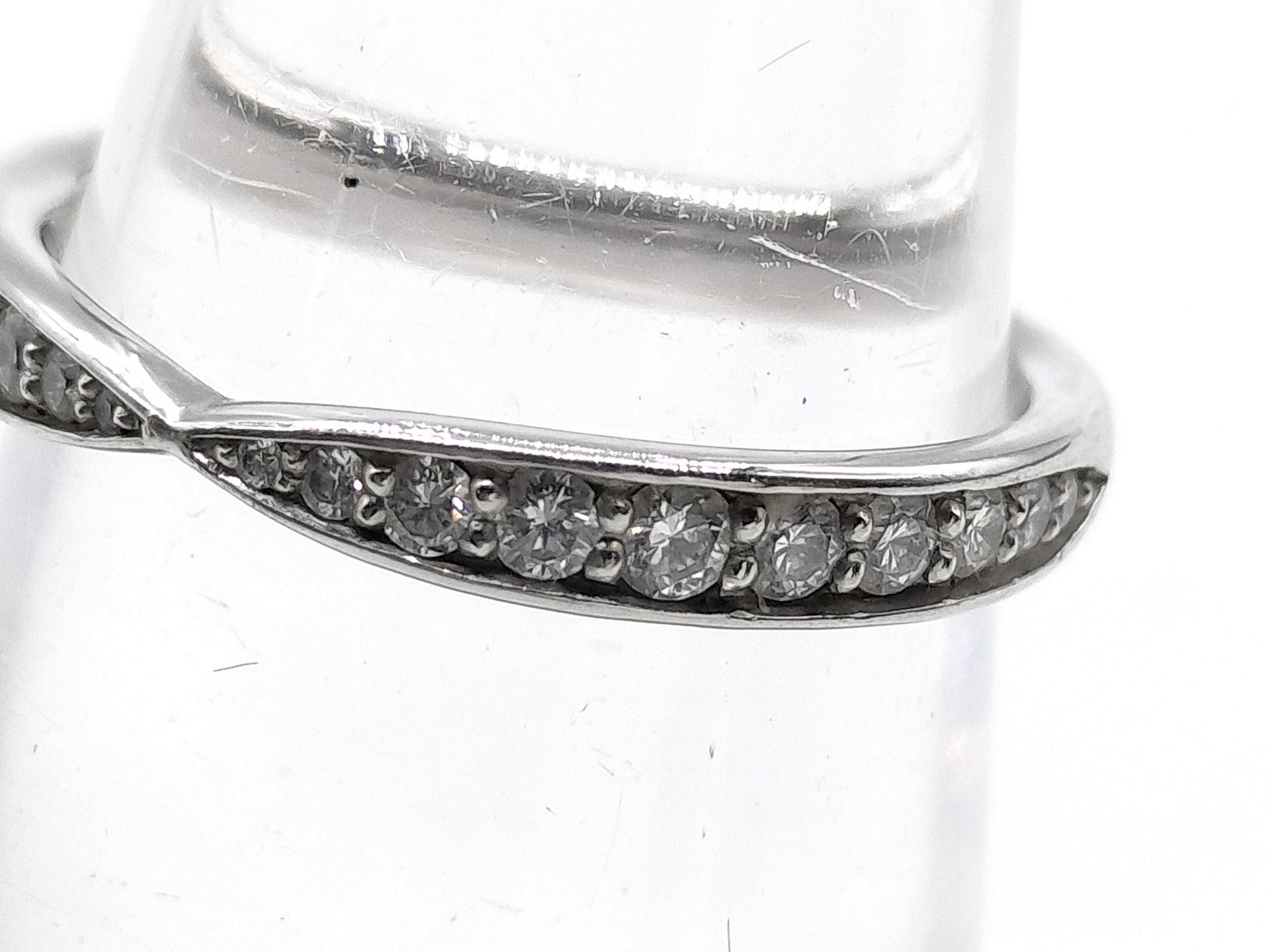 Tiffany & Co. Tiffany & Co. Harmony Diamond Pt950 2.9g Ring 
