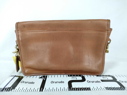 COACH Old Coach Turnlock Shoulder Bag 6906 Brown