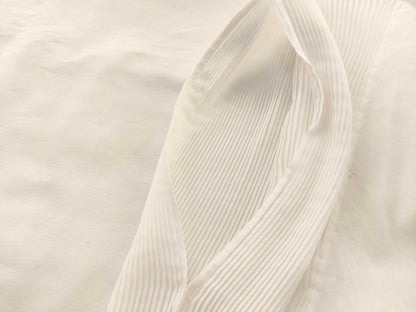 ISSEY MIYAKE Pleated White Top