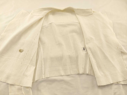ISSEY MIYAKE Tops White Jacket