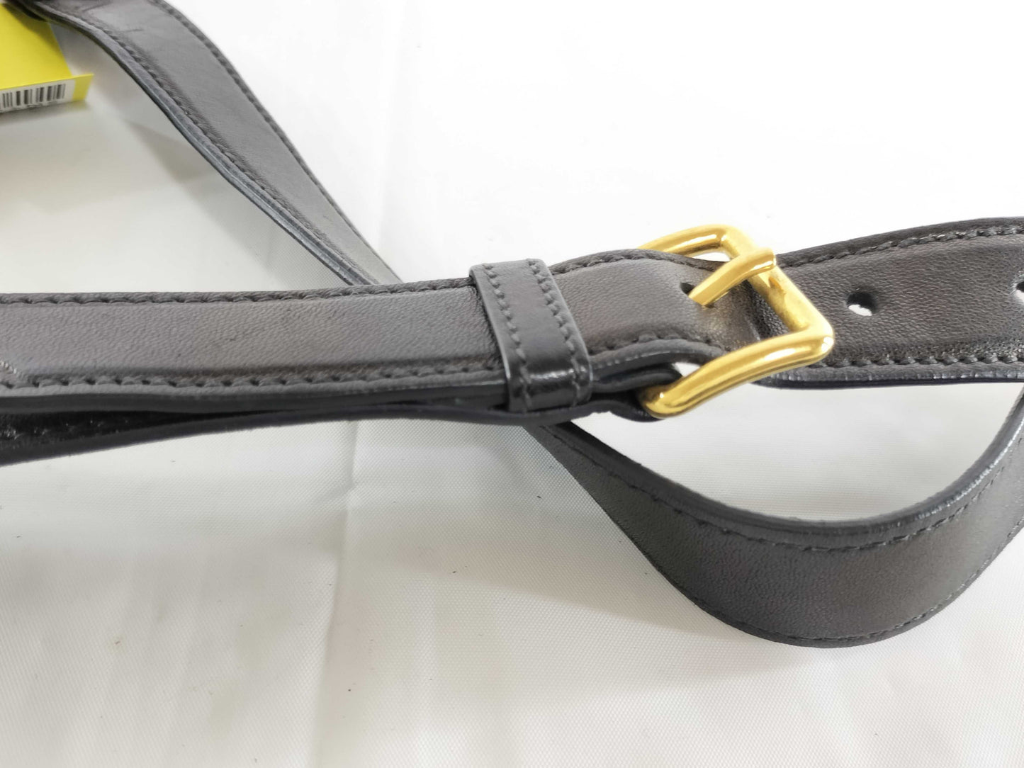 Miu Miu Leather Shoulder Bag with Peeling Shoulder Strap