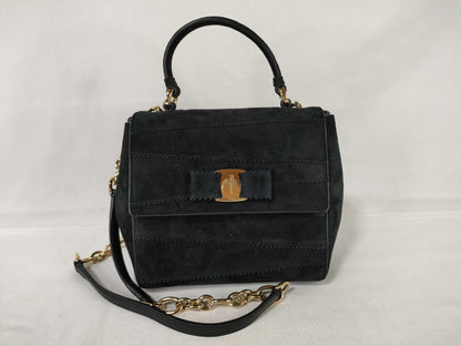 Salvatore Ferragamo Vara Chain Shoulder Bag