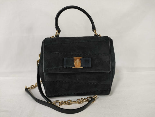 Salvatore Ferragamo Vara Chain Shoulder Bag