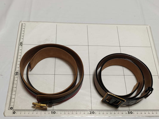 FENDI Leather Belt *2 pieces Belt