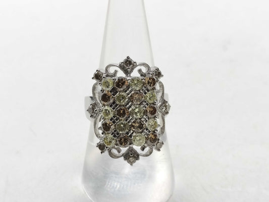 D3.50ct K18WG 9.5g Ring 
