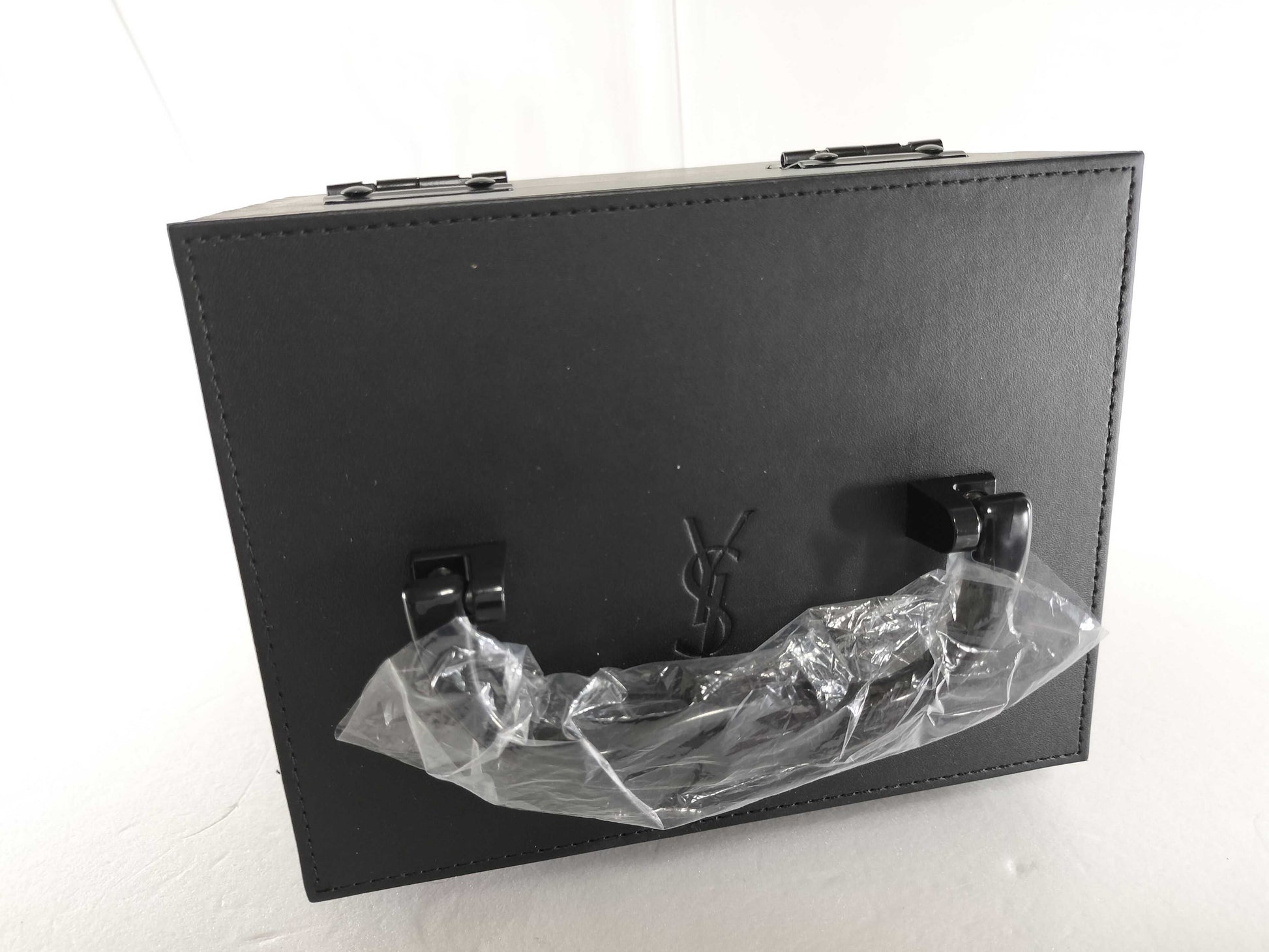 Yves Saint Laurent Jewelry Case Black Other Accessories
