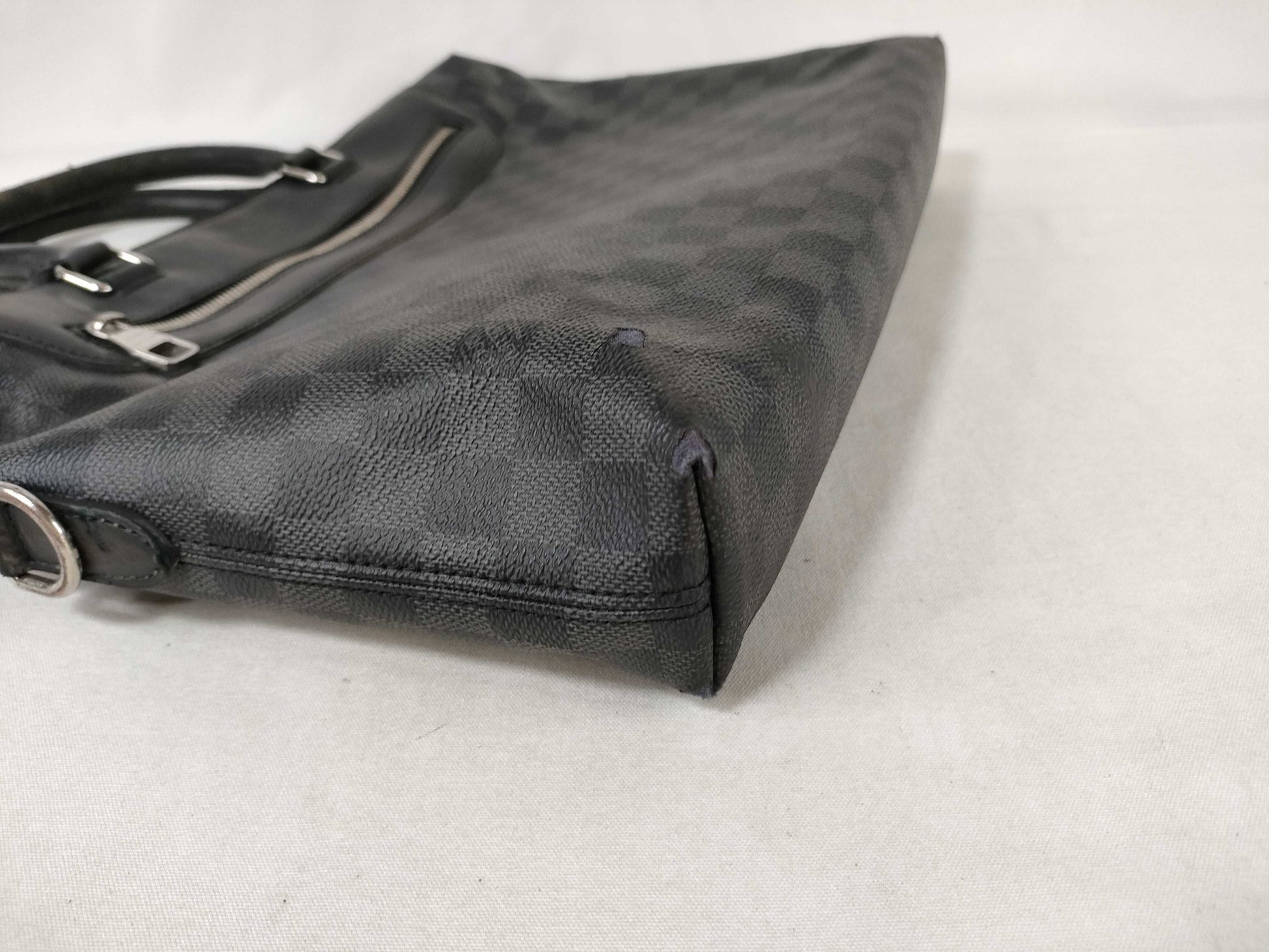 LOUIS VUITTON Damier N41589 Porte-documentaire Damier Cobalt Business Bag
