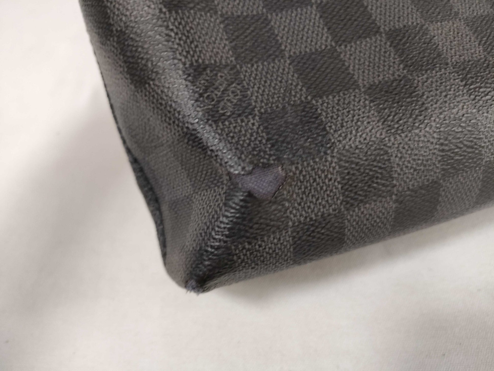 LOUIS VUITTON Damier N41589 Porte-documentaire Damier Cobalt Business Bag