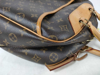LOUIS VUITTON Monogram M47270 Deauville Handbag