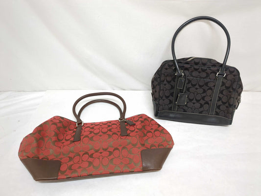 COACH Signature C1R-6097 H1J-6086 Handbag 