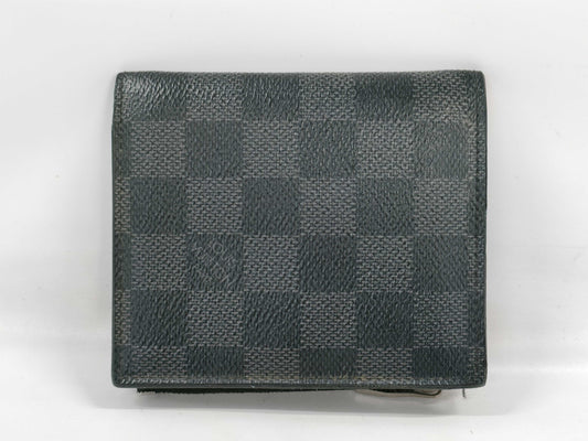 LOUIS VUITTON Damier Graphite Compact Wallet