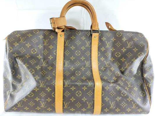 LOUIS VUITTON Monogram M41426 Keepall 50 Boston Bag