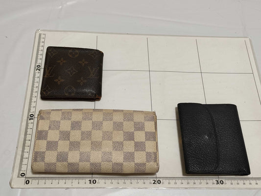 LOUIS VUITTON / Gucci wallet set wallet