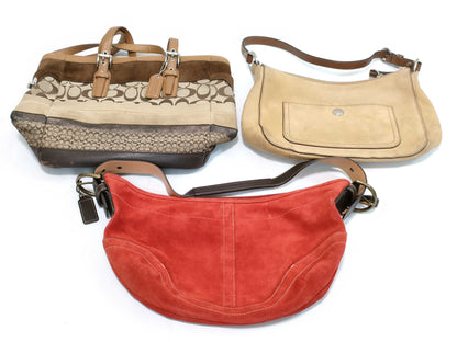 COACH Signature Leather Bag*3 Handbag